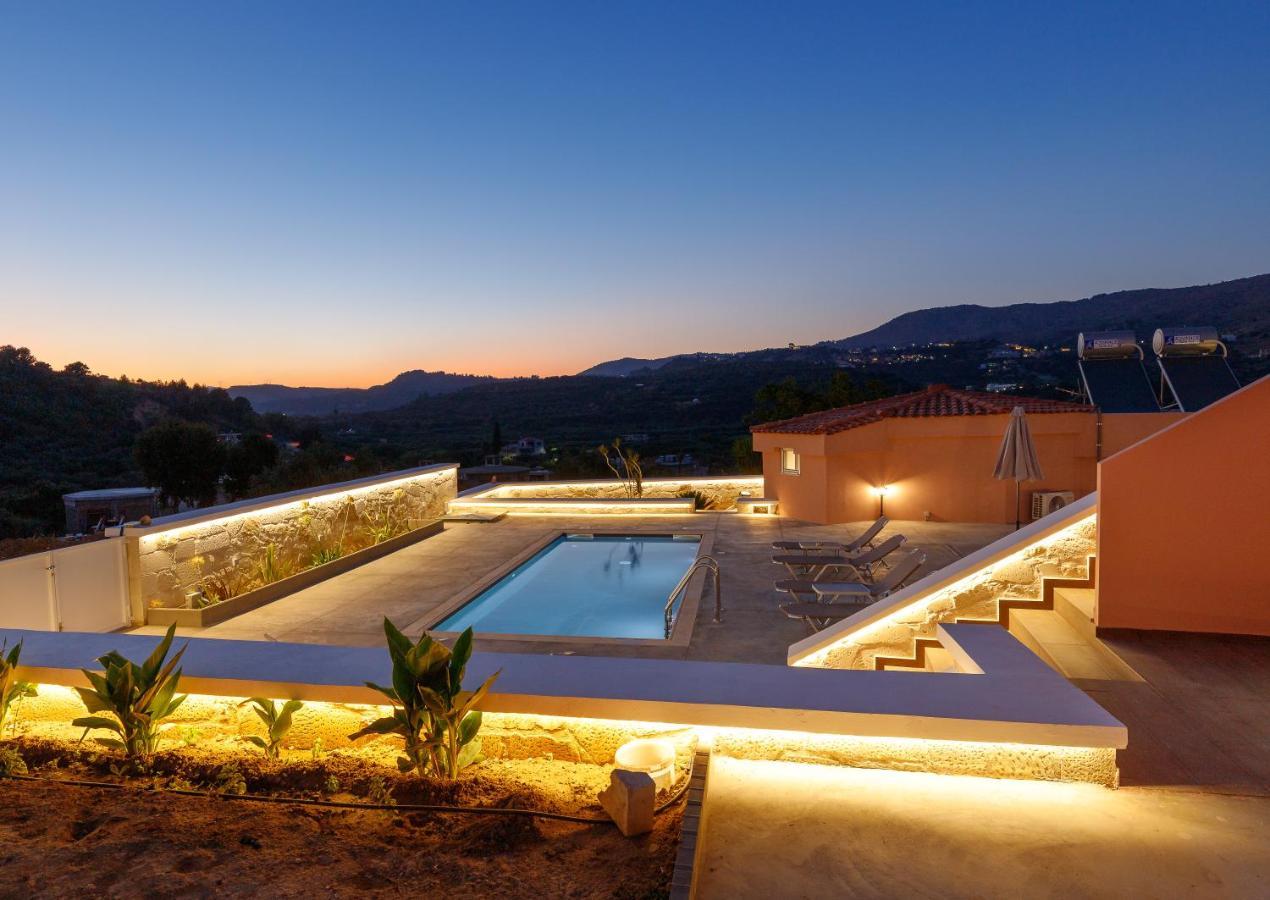 Georgioupoli Studio 2 With A Pool And Lake Views Exterior foto