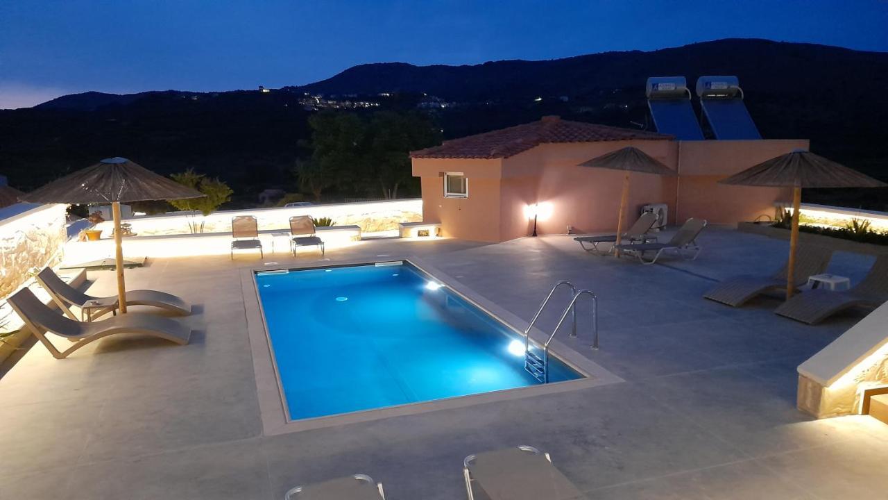 Georgioupoli Studio 2 With A Pool And Lake Views Exterior foto