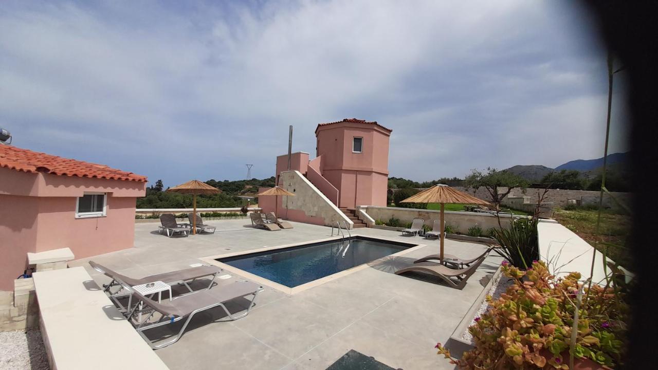 Georgioupoli Studio 2 With A Pool And Lake Views Exterior foto